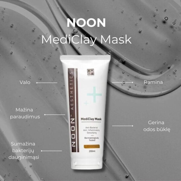 NOON MEDICLAY MASK - valomoji kaukė, 70 ML - Image 3