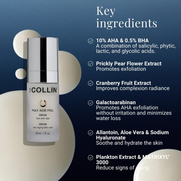 G.M. COLLIN POLY-ACID PEEL SERUMAS, 30 ML - Image 2